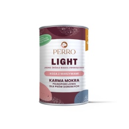 PERRO Light Koza z Warzywami 400g