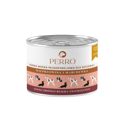 Perro Wieprzowina z Marchewką Junior 410g