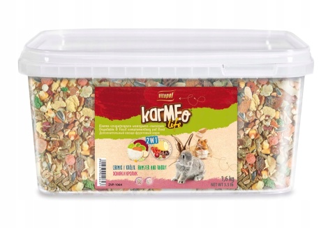 Vitapol Pokarm 2w1 dla chomika i królika Wiadro 1,6 kg
