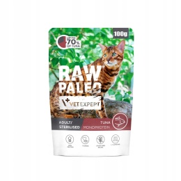 Raw Paleo Sterilised Monoproteina Tuńczyk 100g