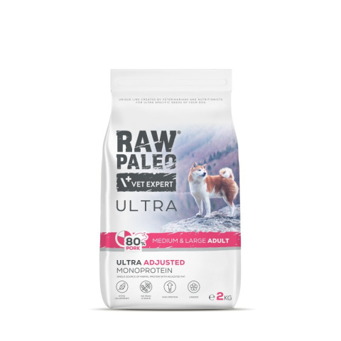 Raw Paleo Ultra Pork Medium Large 10 kg