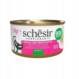 SCHESIR Kurczak z Szynką w Galarecie 70g