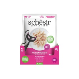 SCHESIR Kurczak z Szynką w Galarecie 70g
