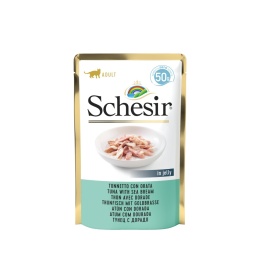 SCHESIR Tuńczyk z Doradą Galareta Saszetka 50g