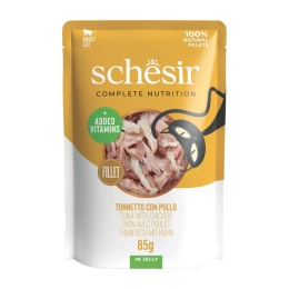 SCHESIR Tuńczyk z Kurczakiem w Galarecie 85g