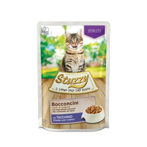 STUZZY Sterilised z Indykiem 85g STUZZY Sterilised z Indykiem 85g