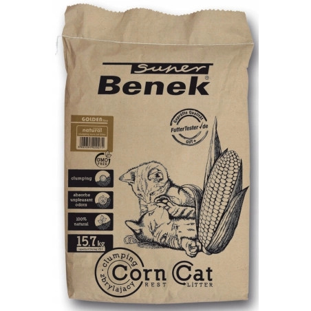 Super Benek Corn Cat Golden - kukurydziany 25 L