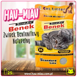 Super Benek - Standard line - Żwirek Naturalny - 25 L