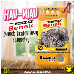 Super Benek - Standard line - Żwirek Naturalny - 5 L