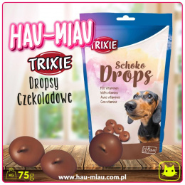 Trixie - Przysmak Dropsy dla psa - CZEKOLADOWE - 75g
