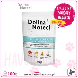 Dolina Noteci - Premium - Małe rasy - CIELĘCINA POMIDORY MAKARON - 100g