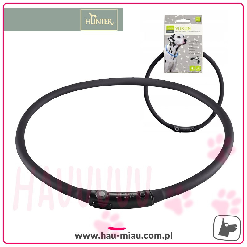 Hunter - Obroża świecąca LED YUKON - Czarna Hunter - Obroża świecąca LED YUKON - Czarna