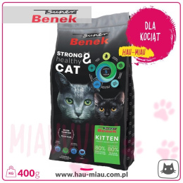 Super Benek - Premium Kitten - 400g - dla Kociąt