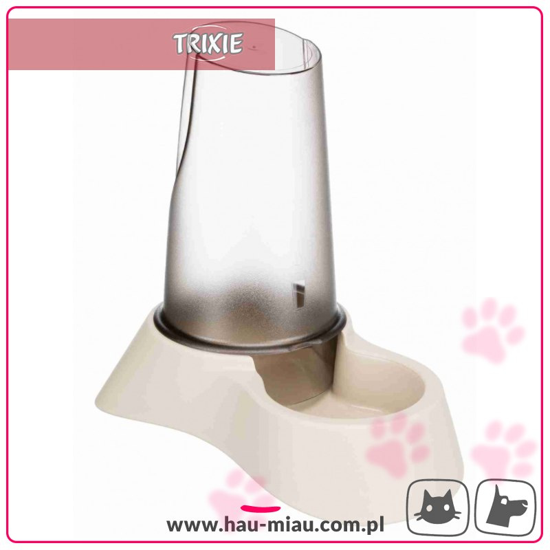 Trixie - Karmidło lub poidło - Automatyczny dozownik do wody lub karmy - 1,5L Trixie - Karmidło lub poidło - Automatyczny dozownik do wody lub karmy - 1,5L