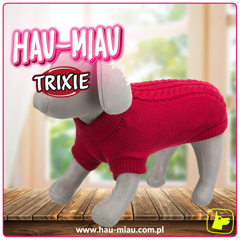 Trixie - Sweterek / Pulower - Kenton - CZERWONY - XS - 30 cm Trixie - Sweterek / Pulower - Kenton - CZERWONY - XS - 30 cm