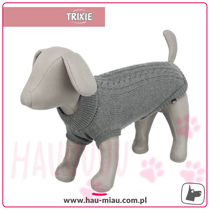 Trixie - Sweterek / Pulower - Kenton - SZARY - S - 36 cm Trixie - Sweterek / Pulower - Kenton - SZARY - S - 36 cm