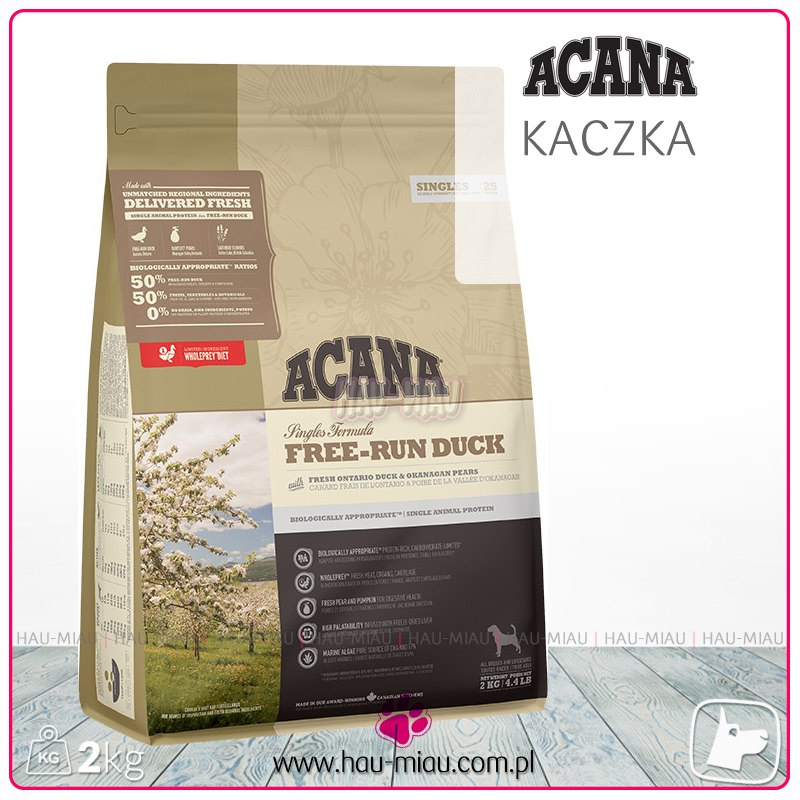 Acana - Free-Run Duck - KACZKA 2 KG Acana - Free-Run Duck - KACZKA 2 KG