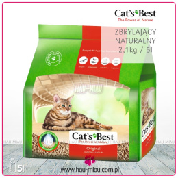 Cat`s Best - Żwirek naturalny Orginal - 5 L / 2,1 kg