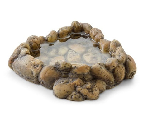 Exo Terra - Narożnikowa miska na wodę - 100 ml - 12,5 x 13 x 4 cm Exo Terra - Narożnikowa miska na wodę - 100 ml - 12,5 x 13 x 4 cm