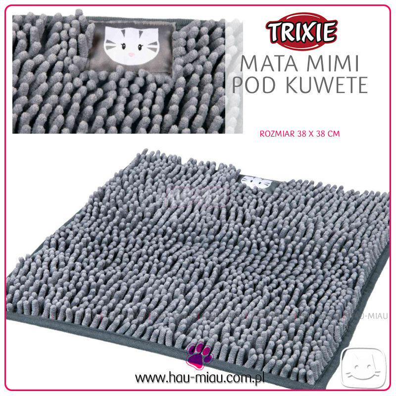 Trixie - Mata pod kuwetę - MIMI - mała 38 x 38 cm Trixie - Mata pod kuwetę - MIMI - mała 38 x 38 cm