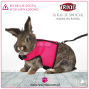 Trixie - Miękkie szelki ze smyczą dla królika
