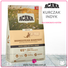 Acana - Homestead Harvest - KURCZAK Z INDYKIEM - 1,8 kg