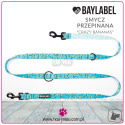 Baylabel - Smycz Przepinana 300 cm - Crazy Bananas - "S"