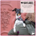 Baylabel - Bandanka - Skulls & Roses - "M"