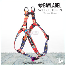 Baylabel - Szelki dla psa - Step-In Super Hero - 
