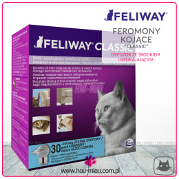 Feliway - Feromony kojące Classic - Dyfuzor ze środkiem uspokajającym dla kota - 48ml