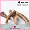 John Dog - Gryzak naturalny z poroży jeleniowatych - Hard L - ok 15 cm
