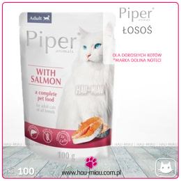 Piper - With Salmon - ŁOSOŚ - 100g