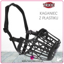 Trixie - Kaganiec z plastiku - CZARNY - L /XL - 35 cm