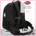Trixie - Plecak transportowy / Nosidło - William - CZARNY - 33 × 43 × 23 cm - do 30 kg