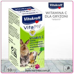 Vitakraft - Witamina C dla gryzoni w kroplach - Vita Fit - 10ml