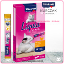 Vitakraft - Przysmak z tauryną - Cat Liquid Snack Chicken - Pasta KURCZAK - 6 x 15g