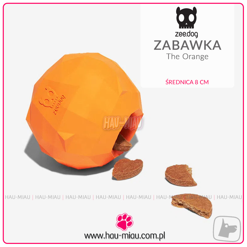 Zee.dog - Zabawka The Orange - Super Pomarańcza - TOY Zee.dog - Zabawka The Orange - Super Pomarańcza - TOY