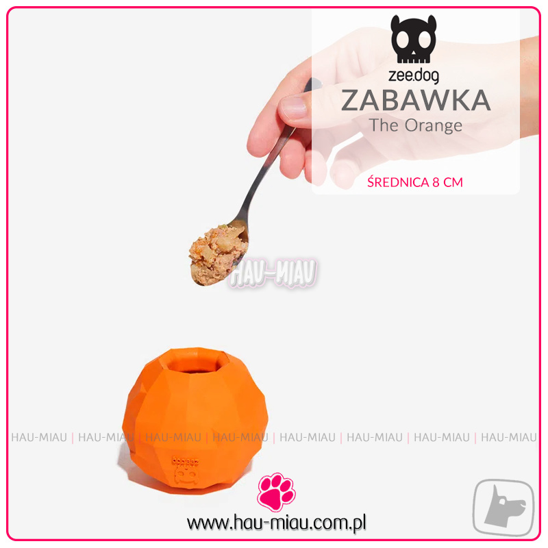 Zee.dog - Zabawka The Orange - Super Pomarańcza - TOY Zee.dog - Zabawka The Orange - Super Pomarańcza - TOY