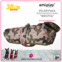 AmiPlay - Pelerynka / Płaszczyk przeciwdeszczowy - BRISTOL - Moro - rozmiar 38 cm