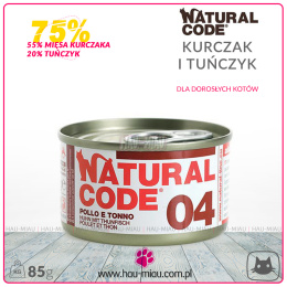 Natural Code - 04 - KURCZAK I TUŃCZYK - 85g
