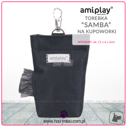 AmiPlay - Torba na kupoworki - SAMBA - CZARNA