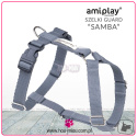 AmiPlay - Szelki regulowane Guard - SAMBA - SZARE - S