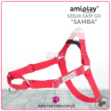 AmiPlay - Szelki treningowe Easy Go - SAMBA - CZERWONE - S