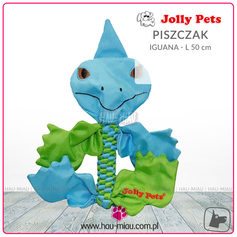 Jolly Pets - Jolly Tug - Piszczak Iguana L - 50 cm - TOY Jolly Pets - Jolly Tug - Piszczak Iguana L - 50 cm - TOY