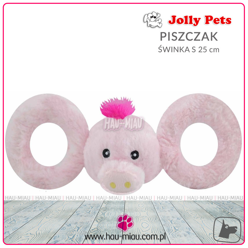 Jolly Pets - Jolly Tug - Piszczak Świnka S - 25 cm - TOY Jolly Pets - Jolly Tug - Piszczak Świnka S - 25 cm - TOY