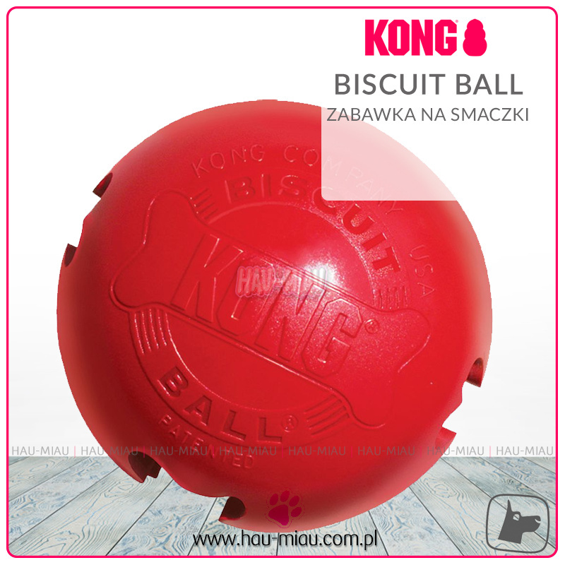Kong - Biscuit Ball dla psa - 7cm Kong - Biscuit Ball dla psa - 7cm