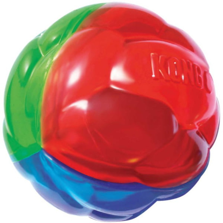 Kong - Twistz Ball Gumowa piłka dla psa - Medium - 6cm - TOY Kong - Twistz Ball Gumowa piłka dla psa - Medium - 6cm - TOY