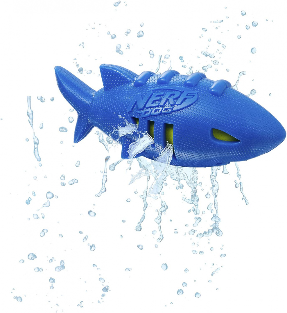 Nerf Dog - Zabawka pływająca - Shark Football - TOY Nerf Dog - Zabawka pływająca - Shark Football - TOY